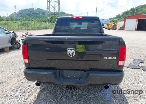 2018 Ram 1500 Express 4X4 6'4 Box from USA, damaged, VIN 1C6RR7FT0JS135581